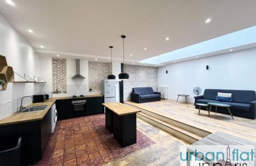 19th Arrondissement Apartamento | Urban Flat 186 - Spacious 3 Bedroom Flat in Paris