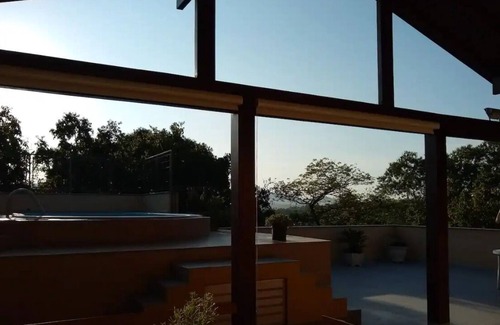 Bom Principio Apartamento | Urban Forest - Private Penthouse with Fireplace and Swimming Pool