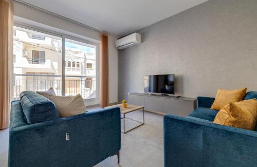San Gwann Apartamento | Urban Oasis 3BR Duplex in a Prime Location