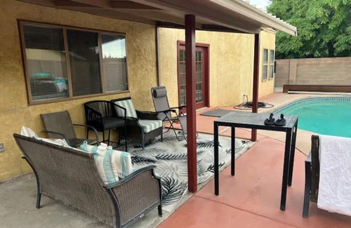 Northeast Heights Casa | Urban Oasis in Northern Albuquerque on a quiet street with pool and shaded patio
