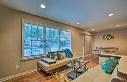 Collier Heights Casa | Urban Oasis with Game Room, 6 Miles to Downtown ATL