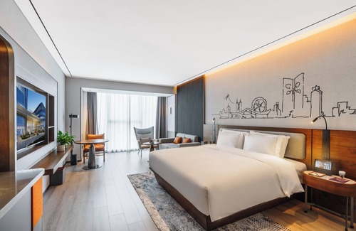 Kuiwen District Cama Y Desayuno | UrCove By Hyatt Weifang City Center