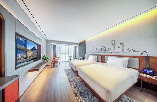 Kuiwen District Cama Y Desayuno | UrCove By Hyatt Weifang City Center