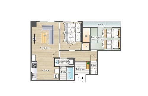Kitakyushu Apartamento | Ushamy's KOKURA STAY No 04