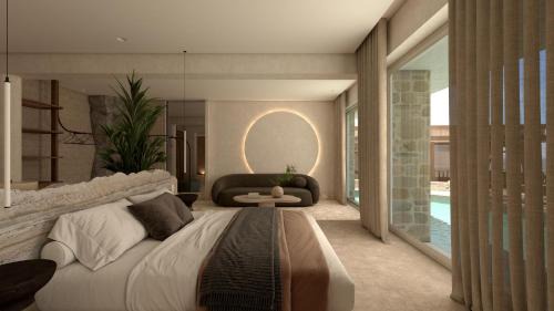 Adelianos Kampos Hotel | Uzenie All Suites Boutique Resort