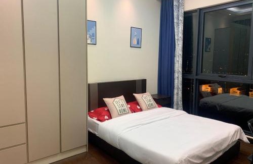 Maluri Apartamento | V Residence Suites 5-6pax 3R1B Linked to Sunway Velocity Mall MRT LRT Maluri & Cochrane KLCC View Kuala Lumpur