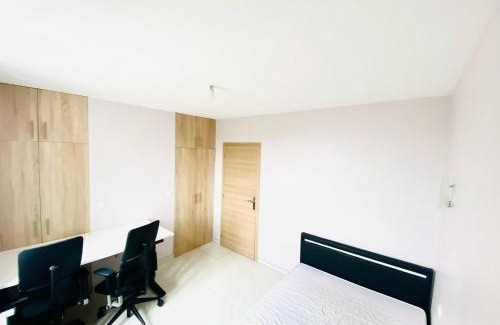 Villerupt Casa | V4 - Chambre Double - 5 minutes du Luxembourg