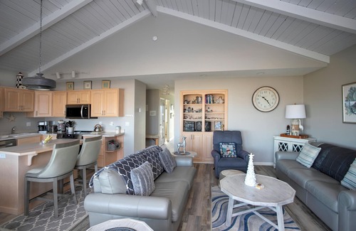 Gearhart Condominio | Se admiten mascotas con vista al mar. Piscina