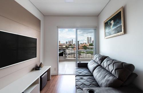 Zona Leste Apartamento | VA26 Apart Luxuoso com Varanda na Vila Carrão