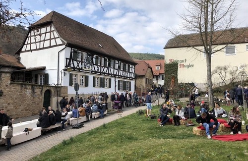 Gimmeldingen Casa | Casa de vacaciones / chimenea / en el centro histórico de Gimmeldingen (Neustadt)