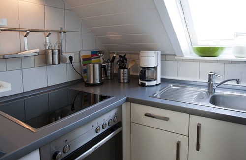 Friedrichskoog-Spitze Apartamento | Vacation apartment near the beach with spacious roof terrace