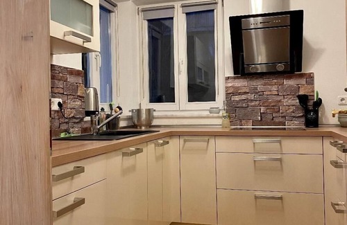 Sankt Englmar Apartamento | Vacation apartment with south-facing balcony-terrace and open-plan living area