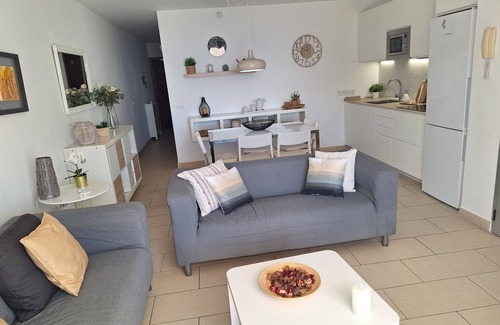 Poris de Abona Apartamento | Apartamento de vacaciones Arenas del Porís con vistas al mar y piscina compartida
