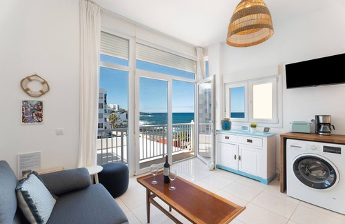 Bajamar Apartamento | Apartamento de vacaciones 'Atlantic Sunsets By Agüita Salada' con vistas al mar, balcón y Wi-Fi
