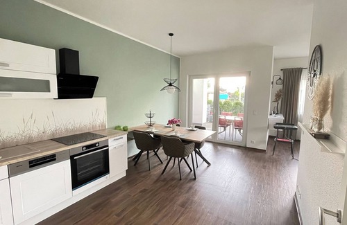 Werben Apartamento | Vacation apartment on the Gurkenradweg with terrace