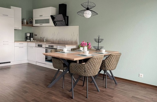 Werben Apartamento | Vacation apartment on the Gurkenradweg with terrace