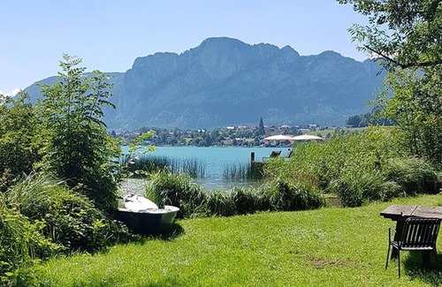 Tiefgraben Apartamento | Vacation apartment Seeblick Schafberg - Ferienhof Mitterbauer - Pöllmann