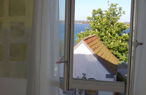 Maasholm Apartamento | Vacation apartment with Baltic Sea and Schlei view, whirlpool, fireplace, gallery