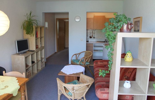 Meschendorf Apartamento | Moderno apartamento en Rerik, Alemania con terraza