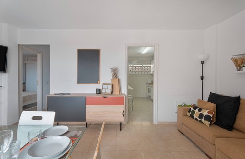 Candelaria Apartamento | Vacaciones 'Candelaria' con vistas al mar, piscina compartida y Wi-Fi