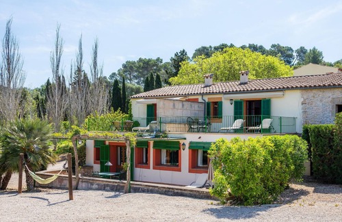 Lloret de Vistalegre Casa | "Sa Rota den Palerm 2" con vistas a la montaña, piscina, Wi-Fi, jardín y terraza
