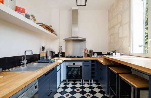 Carignan-de-Bordeaux Casa | Casa de vacaciones "L'Escapade" con jardín compartido y Wi-Fi