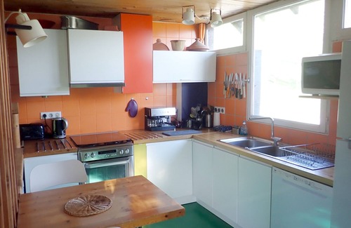 Saint-Andre-d'Embrun Casa | Casa de vacaciones "Embrun 7 Pièces, 12 couchages" con vistas a la montaña y con piscina privada
