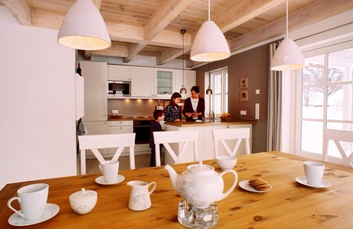 Rosenhagen Casa | Casa de vacaciones "Haus am Meer", sauna, chimenea, WiFi gratis