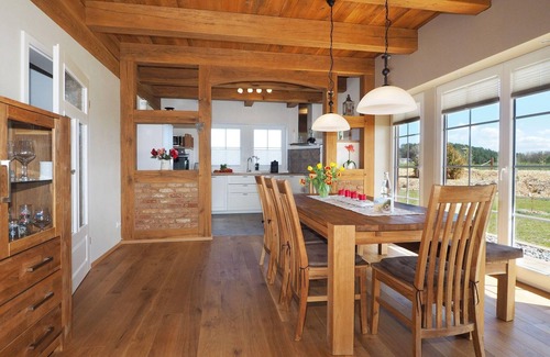 Pudagla Casa | Vacation home Mühlenblick - idyllic location with far-reaching views