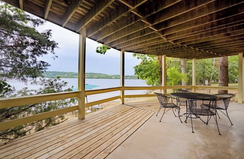 Lake of the Ozarks Casa | Vacation Home right outside your door, close to boat rentals, dock with lily pad.