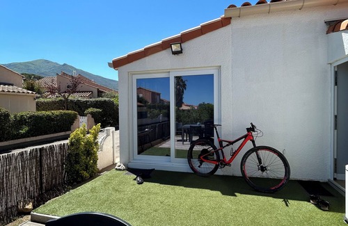 Sorede Casa | Vacation home T2 in Sorède, near Argeles sur Mer, with swimming pool and parking lot