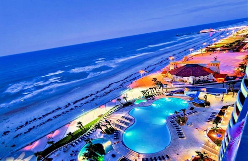 Kingston Condominio | Vacation in Resort Luxury 1BR Direct Oceanfront Wyndham Ocean Walk Resort / 1302