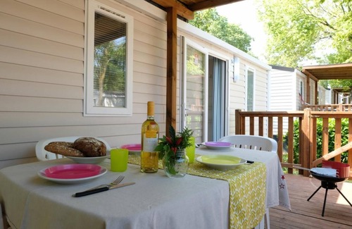 Zelena Casa | Vacation park Bijela Uvala Mobilehome Happy Premium 7 persons
