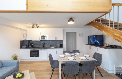 Wremen Apartamento | Vacation terraced house Helgoland. Deichnah and idyllic.