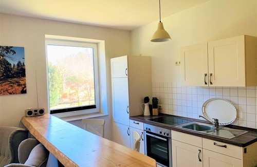 Kogel Apartamento | Vacaciones bajo techo de paja - Forsthaus Kölzin cerca de Zarrentin - Apartment Schaale
