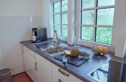 Norddorf Apartamento | Vacation with dog, incl. swimming pool and sauna, upper floor over 2 levels up to 4 persons