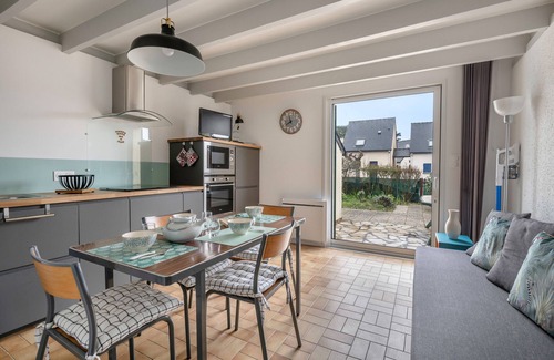 Saint-Gildas-de-Rhuys Chalet De Esquí | Casa en Saint Gildas de Rhuys para 4 - Piscina