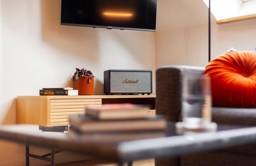 Scholderup Apartamento | Vacations with design - Bowie vacation apartment on the Taarstedt vacation farm in Angelit