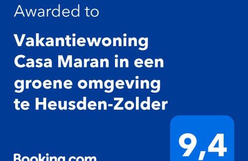 Heusden-Zolder Casa | Vakantiewoning Casa Maran in een groene omgeving te Heusden-Zolder