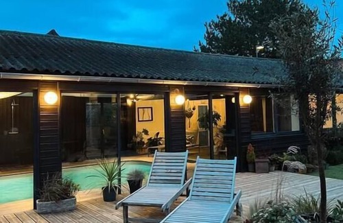Mesnil-Val-Plage Apartamento | Val Heureux, Chambre la Villa