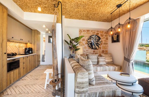 Karpathos Villa | Vala Luxury Villa B - Private pool & 200m to Beach