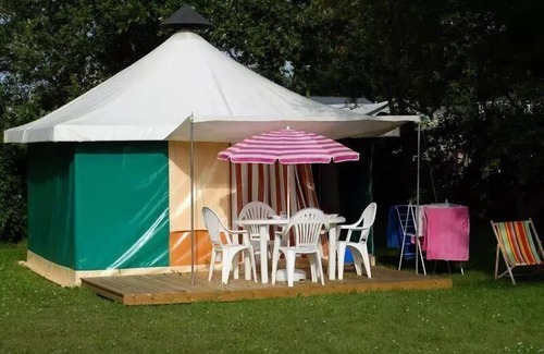 Soturac Casa | Valenty Campsite *** - Trapper Tent 3 rooms 5 people Without Sanitary