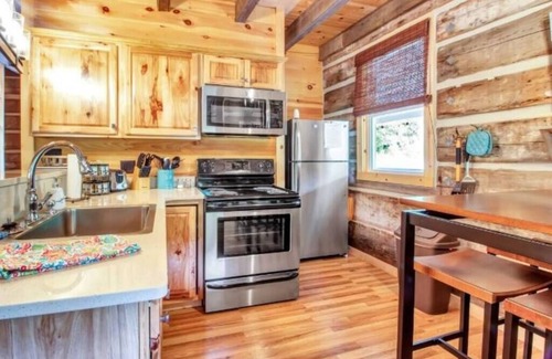 Cherry Creek Cabina | Valley View A and B - Rustic Log Cabin