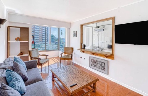 Placeres Apartamento | Valparaíso Cove 3B W/View, Wifi & Home Office.