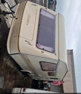 Dungannon Otro | Value for money 4 berth towable Elddis Caravan for hire, excellent for staycations, well looked after