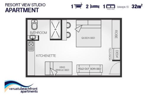 Mele Apartamento | Vanuatu Beachfront Apartments