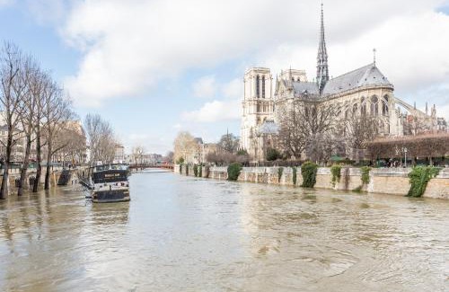 Les Iles Apartamento | Veeve - Overlooking the Seine on Ile de la Cité
