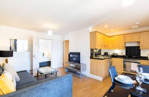 Hoddesdon Apartamento | Apartamento-Ejecutivo-Baño con bañera-Vista a la Ciudad