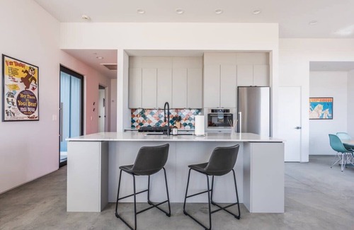 Panorama Heights Casa | Ventus Joshua Tree - Estilo modernista cerca del parque