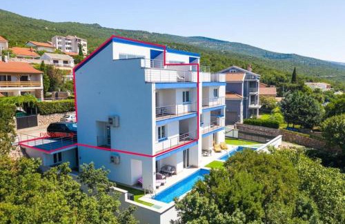 Novi Vinodolski Apartamento | Vera - Luxury Seafront Apartment